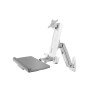 ICY BOX IB-MS600-W 61 cm (24") Grigio, Argento, Bianco (60036)