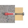 Dbel DUOPOWER 8x40 S PH LD (hellgrau/rot, 50 Stck, mit Schraube) (535464)