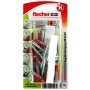 Dbel DUOPOWER 6x30 RB K (hellgrau/rot, 12 Stck, mit Schraube und Aufklebern) (535956)