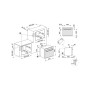 SMEG SOP6102TB3  Forno , design Linea, nero, touch control, nicchia 60 x 60 cm
