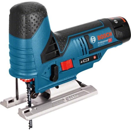Akku-Stichsge GST 12V-70 Professional, 12 Volt (blau/schwarz, 2x Li-Ionen Akku 3,0Ah, in L-BOXX) (06015A1005)