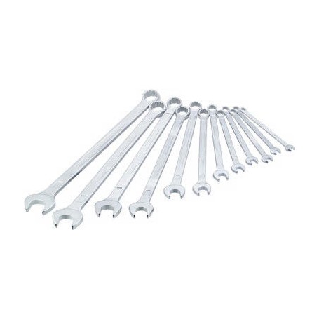 Ring-Maulschlssel-Satz 600LG/12, 12-teilig (verchromt, lang)