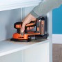 Black & Decker Akku-Dreieckschleifer Mouse BDCDS18, 18Volt, Deltaschleifer (BDCDS18-QW)