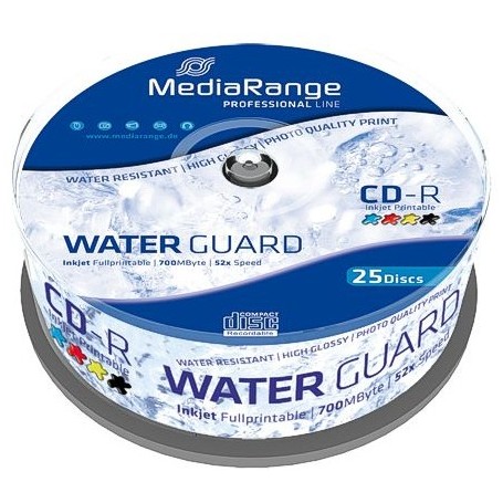 MediaRange 24x CD-R 52x 700 MB 25 pz (MRPL512)