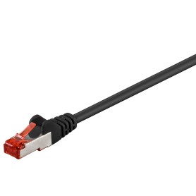 Goobay CAT 6-500 SSTP PIMF Black 5m cavo di rete Nero (68700)