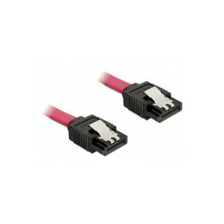 DeLOCK 82674 cavo SATA 0,1 m Rosso (82674)