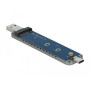 DeLOCK 42616 contenitore di unità di archiviazione Box esterno SSD Argento M.2 (42616)