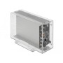 DeLOCK 42624 contenitore di unità di archiviazione Box esterno HDD/SSD Trasparente 2.5/3.5" (42624)