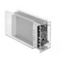 DeLOCK 42624 contenitore di unità di archiviazione Box esterno HDD/SSD Trasparente 2.5/3.5" (42624)