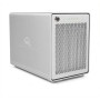 OWC Mercury Elite Pro Quad Box esterno HDD Argento 2.5/3.5" (OWCMEQCTSRT00)