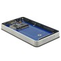 DeLOCK 42594 contenitore di unità di archiviazione Box esterno SSD Nero, Argento M.2 (42594)