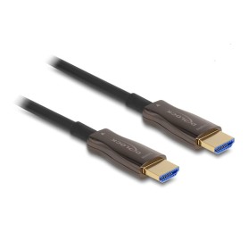 DeLOCK Cavo HDMI ottico attivo con armatura metallica 8K 60 Hz da 100 m (86080)