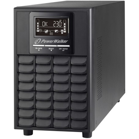 PowerWalker VFI 1000 CG PF1 Doppia conversione (online) 1 kVA 1000 W 4 presa(e) AC (10122108)