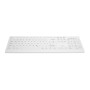 CHERRY AK-C8100F-UVS-W/GE tastiera USB QWERTZ Tedesco Bianco (AK-C8100F-UVS-W/GE)