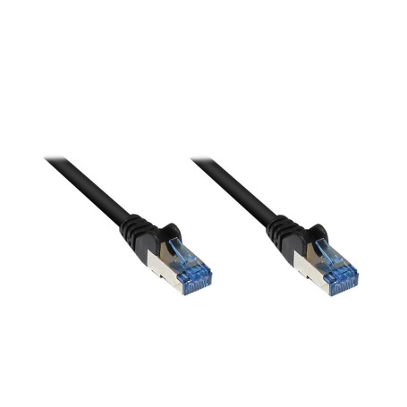 Alcasa 8060-H010S cavo di rete Nero 1 m Cat6a S/FTP (S-STP) (8060-H010S)