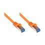 Alcasa Cat6a 1.5m cavo di rete Arancione 1,5 m S/FTP (S-STP) (8060-H015O)