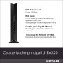 Netgear EAX20 Ripetitore di rete Nero 10, 100, 1000 Mbit/s (EAX20-100EUS)