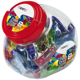 Emtec C410 Color Mix - Candy Jar 2.0 unità flash USB 32 GB USB tipo A Multicolore (ECMMD32GC410JAR80)