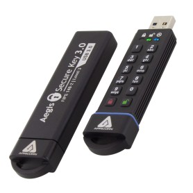 Apricorn Aegis Secure Key 3.0 unità flash USB 480 GB USB tipo A 3.2 Gen 1 (3.1 Gen 1) Nero (ASK3-480GB)