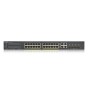 Zyxel GS1920-24HPV2 Gestito Gigabit Ethernet (10/100/1000) Supporto Power over Ethernet (PoE) Nero (GS192024HPV2-EU0101F)