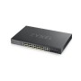 Zyxel GS1920-24HPV2 Gestito Gigabit Ethernet (10/100/1000) Supporto Power over Ethernet (PoE) Nero (GS192024HPV2-EU0101F)