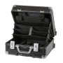 Alumaxx GEMINI Trolley Guscio rigido Nero Alluminio (45173)
