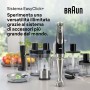 Braun MultiQuick 9 MQ 9195XLI 2 L Frullatore ad immersione 1200 W Nero, Acciaio inossidabile (MQ9195XLI)