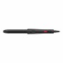 Rowenta X KARL LAGERFELD CF321LF0 messa in piega Ferro per ricci Caldo Nero, Rosso 47 W (CF321L)