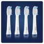 Braun Pulsonic Clean 4 pz Bianco (4210201299813)