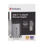 Verbatim 49146 hub di interfaccia USB 3.2 Gen 1 (3.1 Gen 1) Type-C 1000 Mbit/s Nero, Argento (49146)