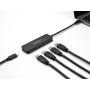 DeLOCK 64170 hub di interfaccia USB 3.2 Gen 1 (3.1 Gen 1) Type-C 5000 Mbit/s Nero (64170)