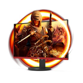 AOC 90 Series G2490VXA LED display 60,5 cm (23.8") 1920 x 1080 Pixel Full HD Nero, Rosso (G2490VXA)