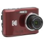 Kodak PIXPRO FZ45 1/2.3" Fotocamera compatta 16 MP CMOS 4608 x 3456 Pixel Rosso (FZ45RD)