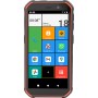 Olympia TREK 14 cm (5.5") Doppia SIM Android 10.0 4G USB tipo-C 3 GB 32 GB 5000 mAh Nero, Arancione (2288)