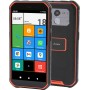 Olympia TREK 14 cm (5.5") Doppia SIM Android 10.0 4G USB tipo-C 3 GB 32 GB 5000 mAh Nero, Arancione (2288)