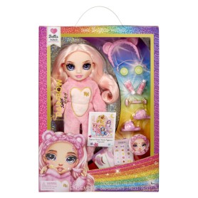 Rainbow High Junior High PJ Party Fashion Doll- Bella (Pink) (503675-EUC)