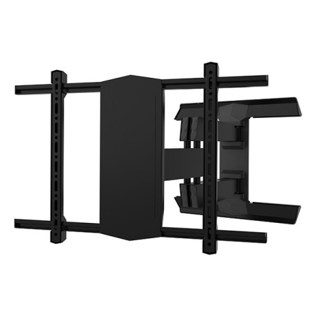 B-Tech Twin Cantilever 190,5 cm (75") Parete Nero (BT8227/B)
