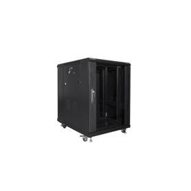 Lanberg FF01-6815-12B rack 15U Rack indipendenti Nero