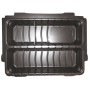 Varioeinsatz 2-fach P-83680 (schwarz, fr MAKPAC Koffer)