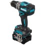 Akku-Schlagbohrschrauber HP001GD201 XGT, 40Volt (blau/schwarz, 2x Li-Ion XGT Akku 2,5Ah, MAKPAC)