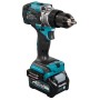 Akku-Schlagbohrschrauber HP001GD201 XGT, 40Volt (blau/schwarz, 2x Li-Ion XGT Akku 2,5Ah, MAKPAC)
