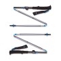 Trekkingstcke Distance FLZ (grau, 1 Paar, 140 cm) (BD11253310161401)