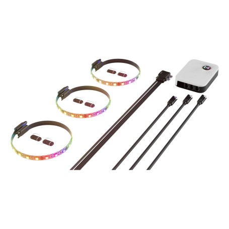 LS10 qRGB LED Strip 3er-Pack + Nexus Portal (ACC-HYTE-LS10-B-3NP)