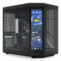 Y70 Touch Infinite  (schwarz, Tempered Glass x 2) (CS-HYTE-Y70TTI-BB)