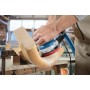 Bosch GET 55-125 Professional Levigatrice orbitale casuale 7800 Giri/min 15600 OPM Nero, Blu 550 W (0601257000)