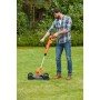 3-in-1 Multi-Trimmer Set BESTA530CM-QS (orange/schwarz, 550 Watt, inkl. Mher-Chassis)