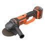 Akku-Winkelschleifer BCG720M1, 18Volt (schwarz/orange, Li-Ionen Akku 4Ah) (BCG720M1-QW)