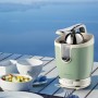 Ariete 413 Spremiagrumi Elettrico con Leva - Salvagoccia - Motore Silenzioso - 85 Watt - Design Vintage - Verde (0413GR)