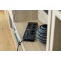 Premium-Line Steckdosenleiste 8-fach Duo (schwarz, 3 Meter, 60.000A berspannungsschutz) (1256000678)