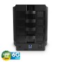Fantec SQ-35U3e-6G Custodia per Disco Rigido (HDD) Nero 3.5" (1891)